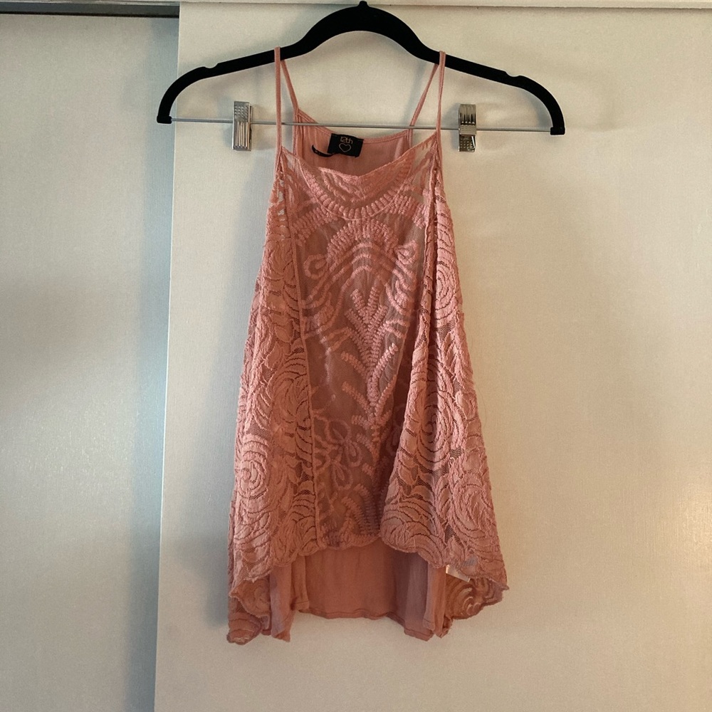 Floral Lace Tank